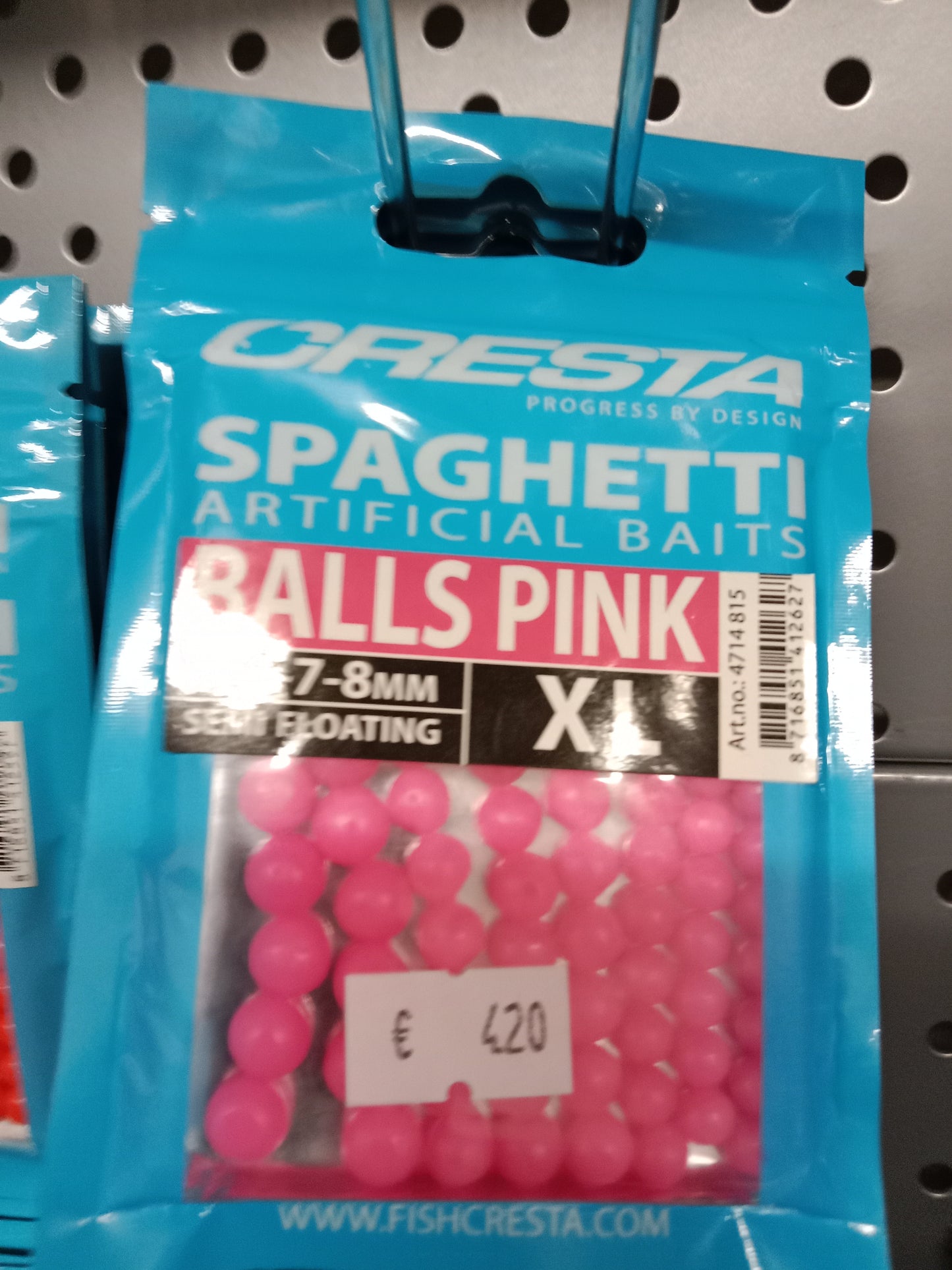 Cresta Spaghetti Balls XL Pink