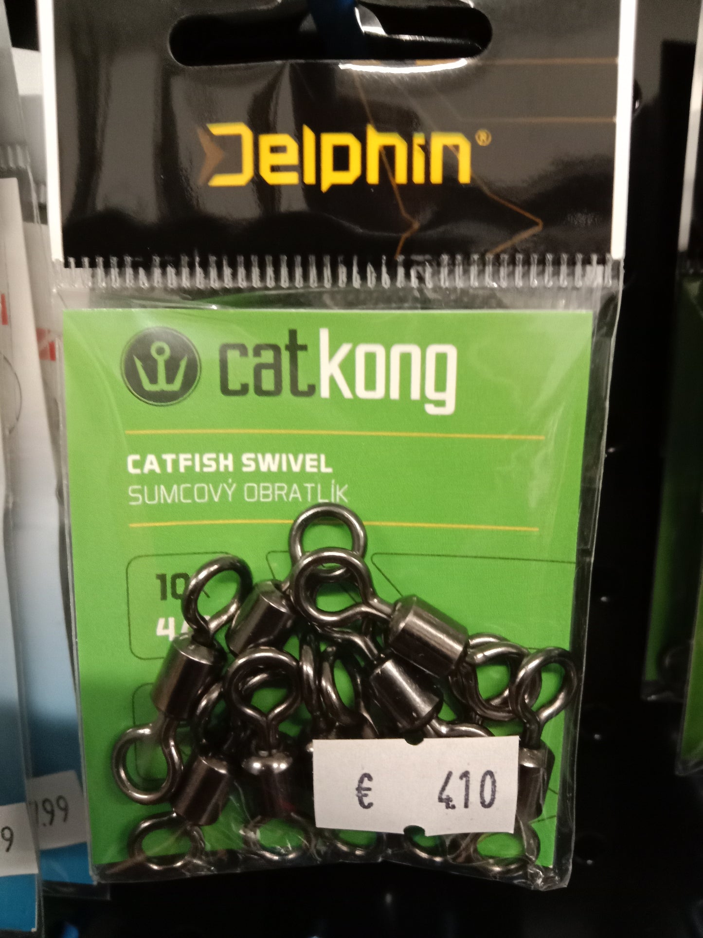 Delphin CATKONG Wirbel 10stk 4/0 135Kg Tragkraft