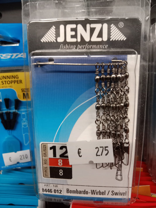 Jenzi Mehrfach Wirbel gr 12 8stk 8kg Tragkraft