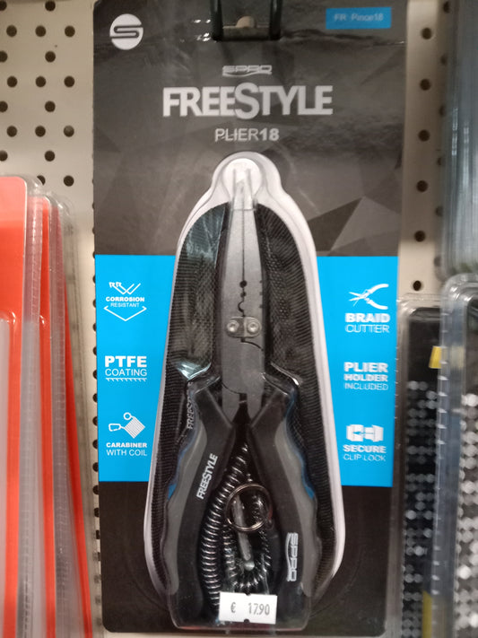 SPRO Freestyle PLIER 18 mit Braid Cutter
