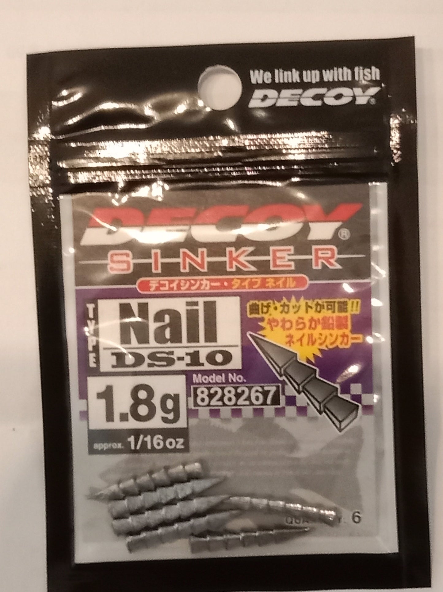 Decoy Nail Sinker DS 10 1,8g