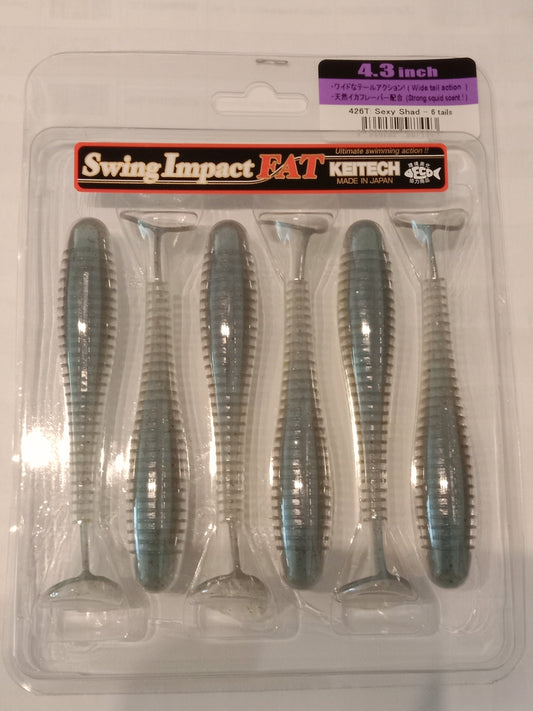Keitech FAT Swing Impact 4.3 Sexy Shad