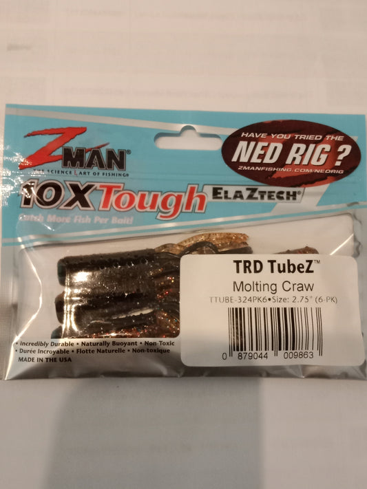 Z-Man TubeZ Molting Craw 2,75