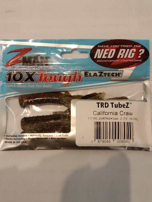 Z-Man TubeZ California Craw 2,75