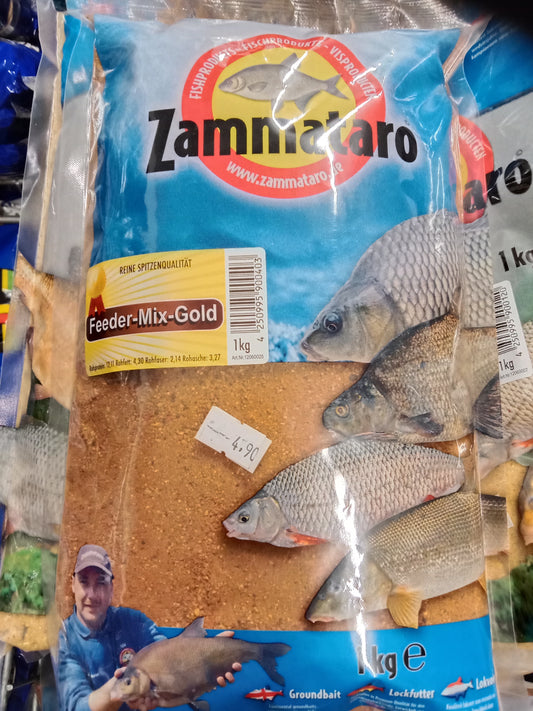 Zammataro Feeder Futter Feeder Gold 1 Kg