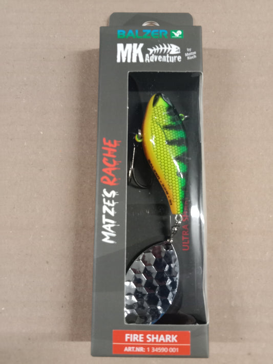 Balzer MK Jig Spinner Fire Shark