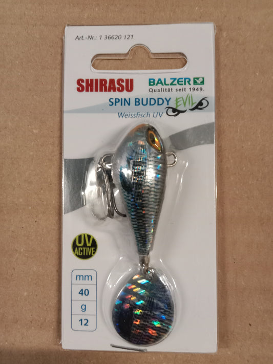 Balzer Spin Buddy 12g Weissfisch UV
