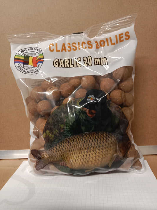 MVDE Dream Bait Classic Boilie 20mm Garlic