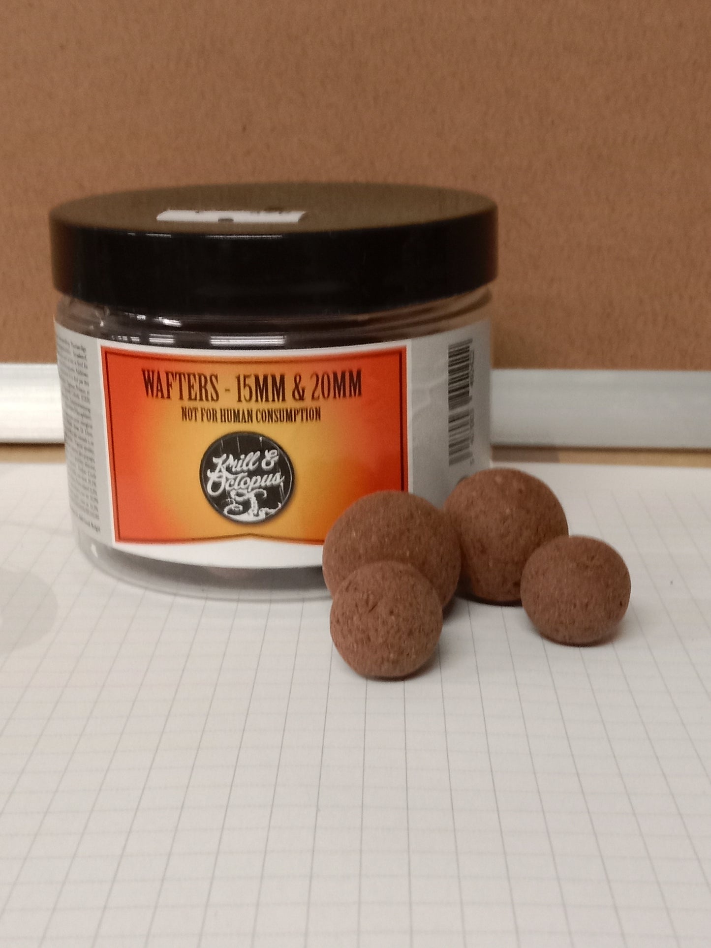 MVDE Dream Bait Wafter Mix 15mm und 20mm  75g Krill & Octopus