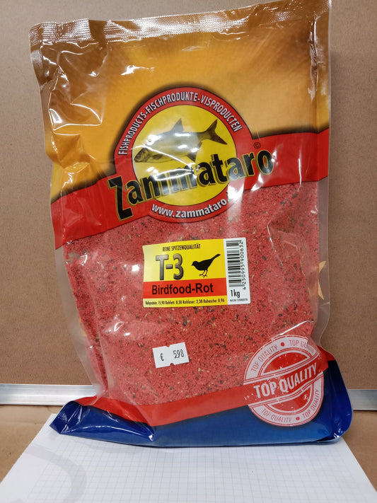 Zammataro T3 Birdfood 800g Rot