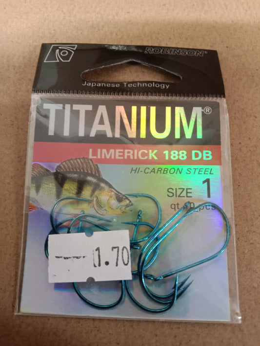Robinson VDE Titanium Öhr Haken Barsch gr 1