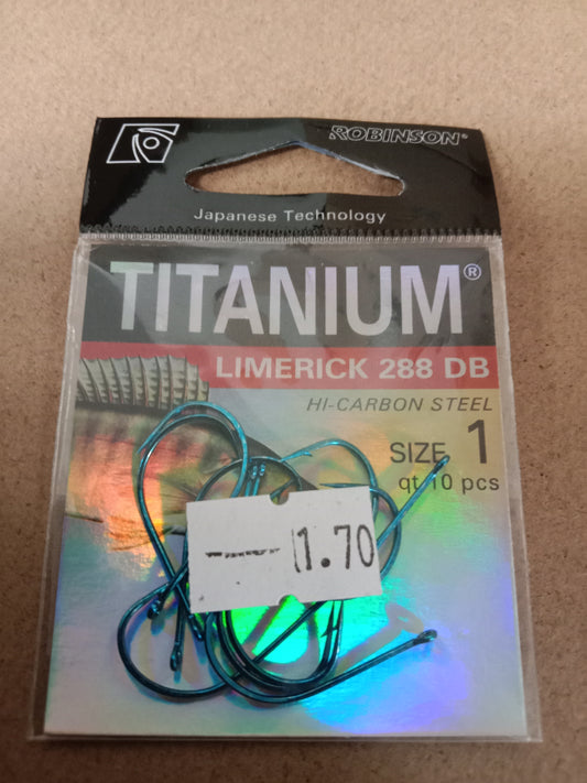 Robinson VDE Titanium Öhr Haken Zander gr 1