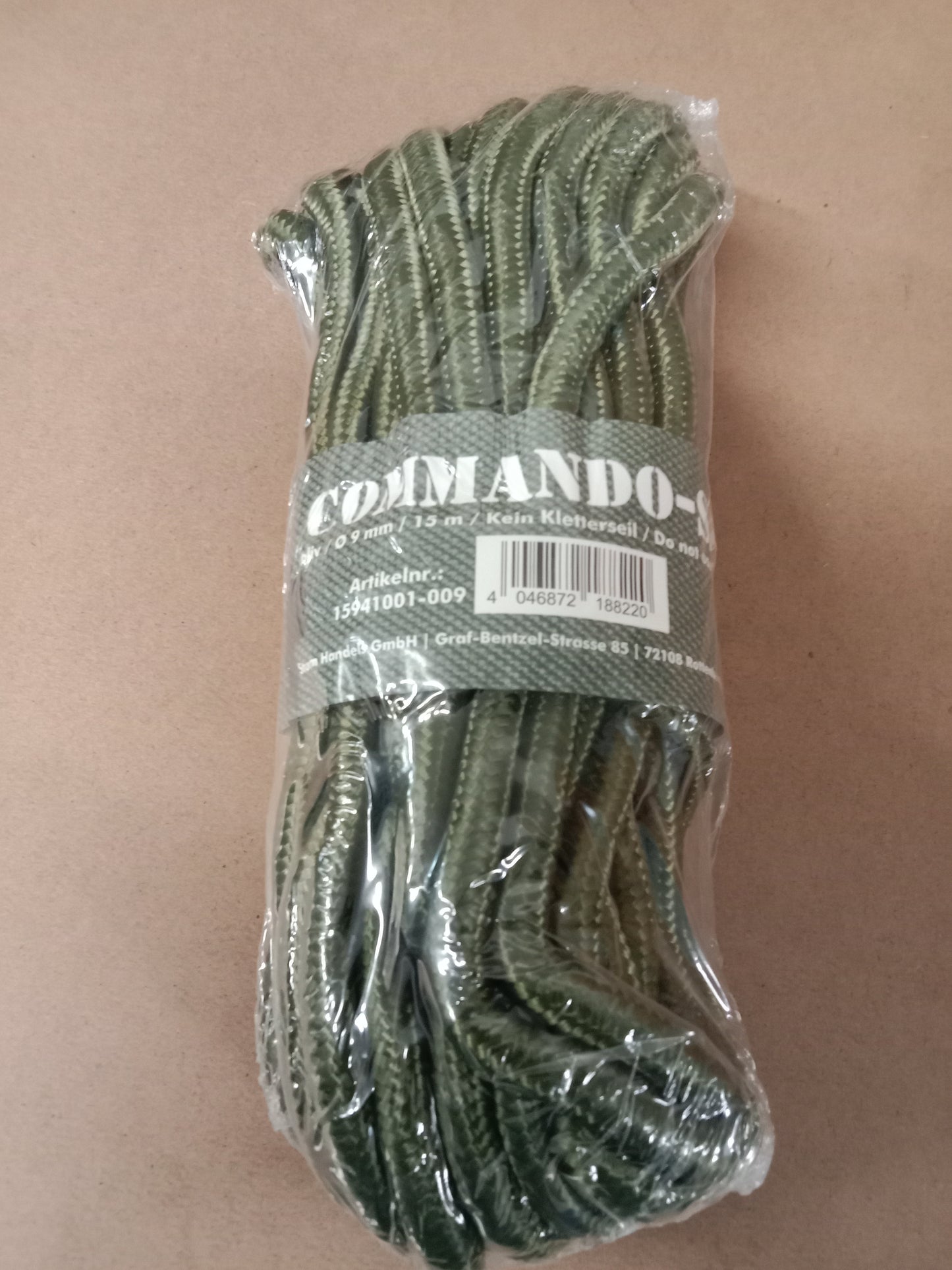Miltec Commando Seil 15m 0,9mm