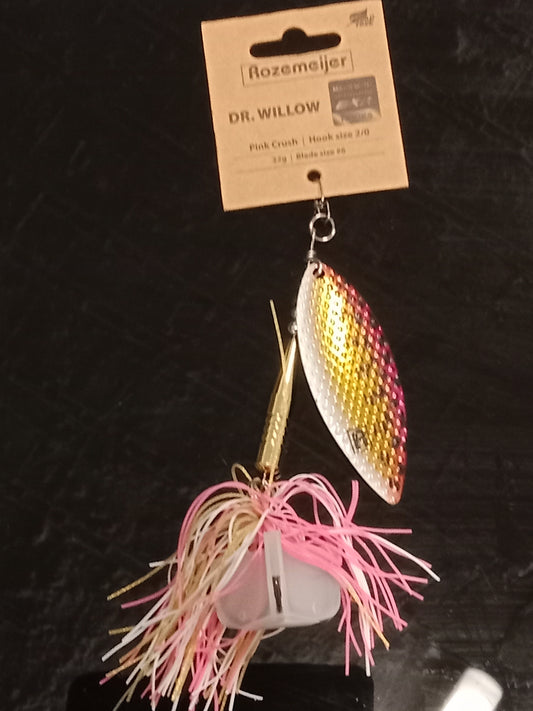 Rozemeijer Dr. Willow Spinner 22g  2/0 BKK Pink Crush