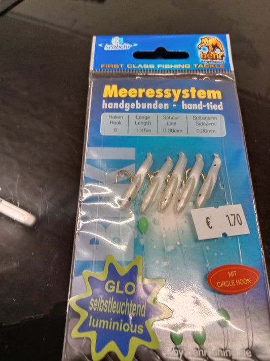 Meeressystem Brutfisch Weiss selbstleuchtend