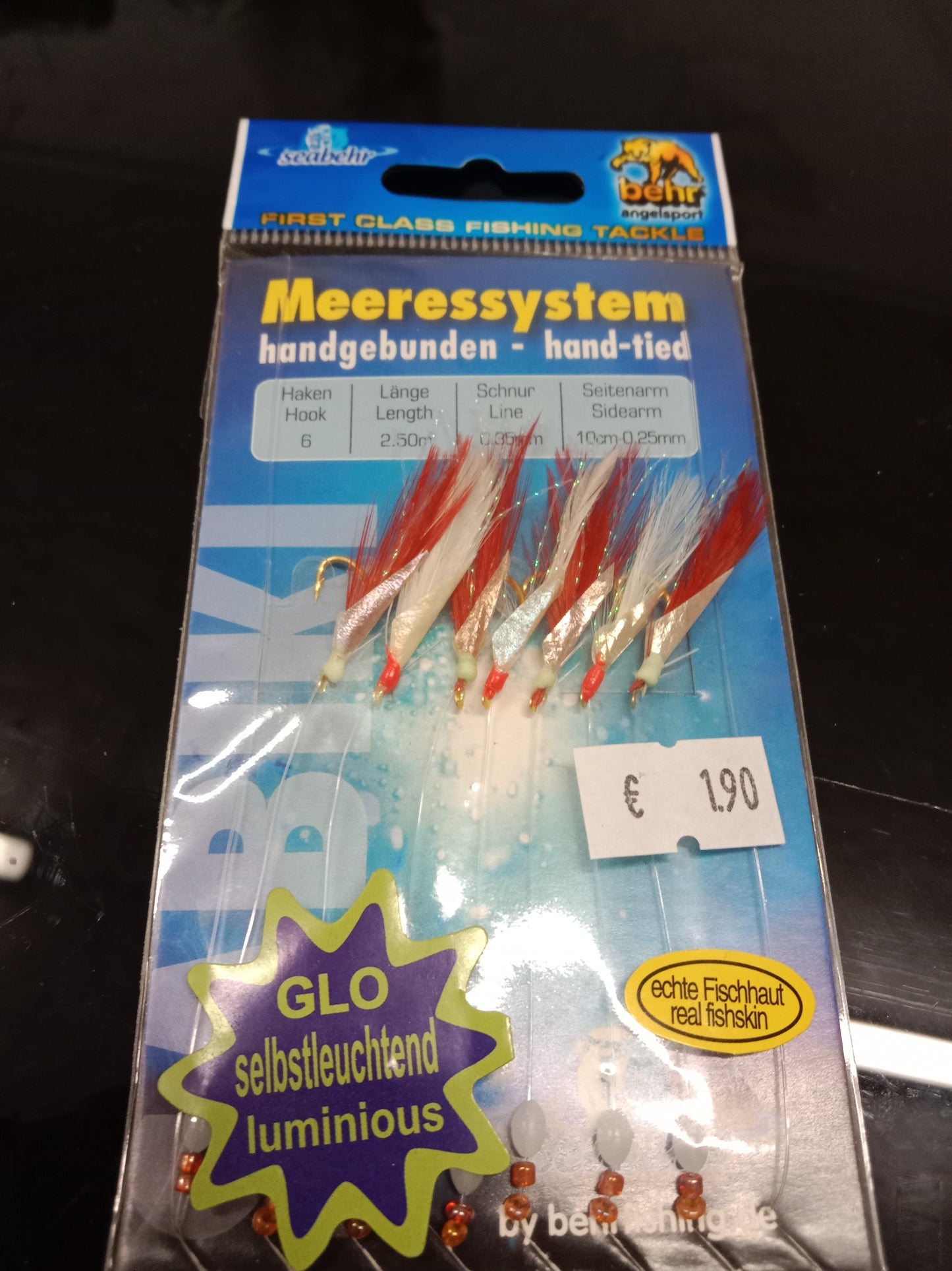 Behr Meeressystem Hering/Makrele selbst leuchtend Rot /Weiss