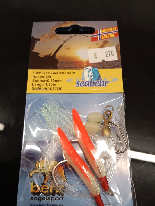 Behr Starkes Salzwassersystem 2 Haken 6/0