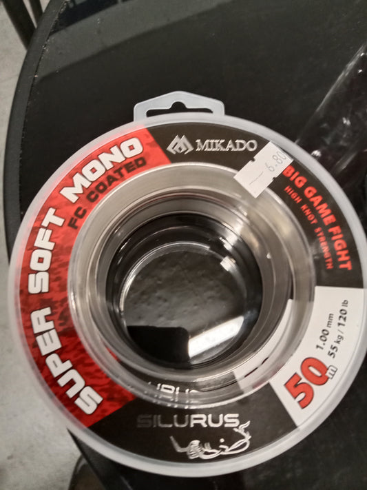 Mikado Leader Material Super soft Mono FC Coated 1,00mm /55Kg 50m