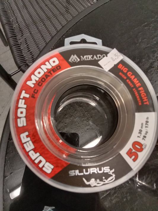 Mikado Leader Material Super soft Mono FC Coated 1,30mm /78Kg 50m