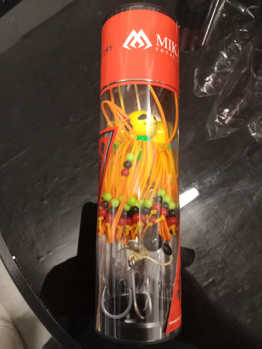 Mikado Bogey Cat Rassel Vertikal Köder Rainbow 1 Stk 100g