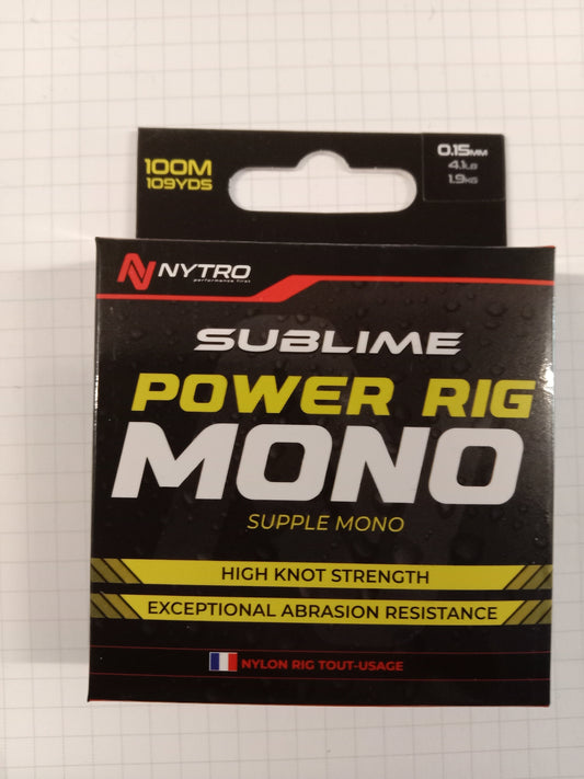 Nytro Power Rig Mono 0,15mm 100m 1,9Kg