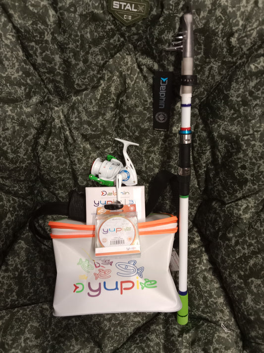 Delphin Yupie Kinder Angelruten Set