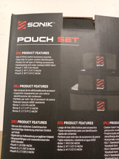SONIK Pouch Set