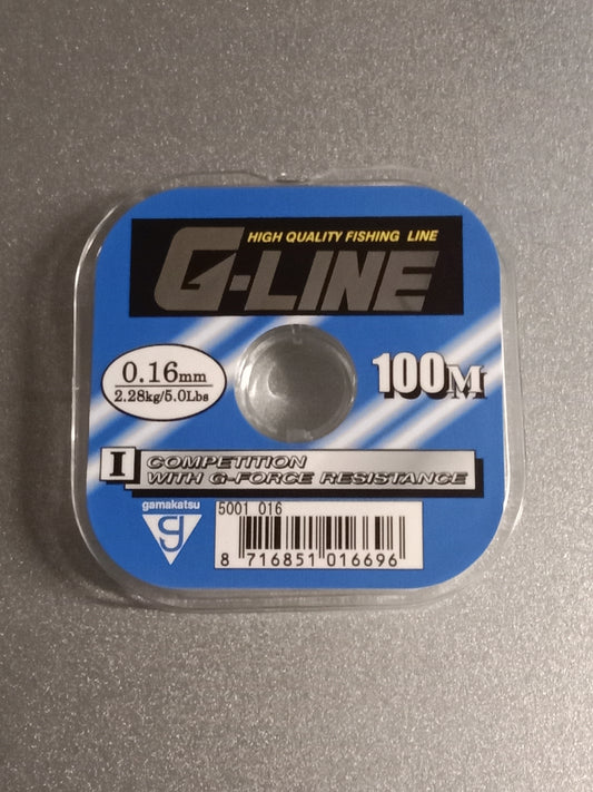 Gamakatsu G-LINE  Schnur 100m 0,16mm 2,28 Kg