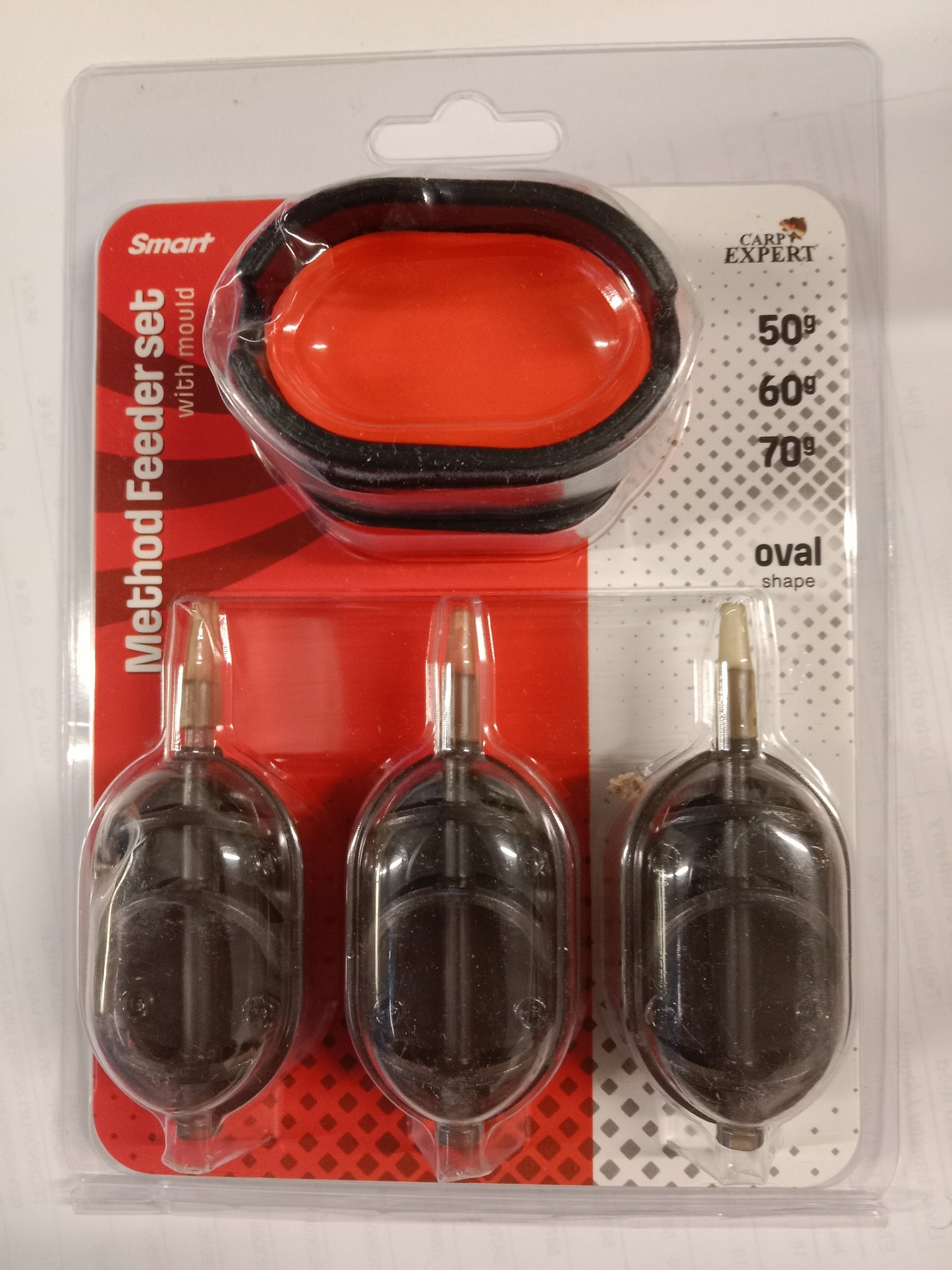 Carp Expert Method Feeder Set 50g,60g,70g