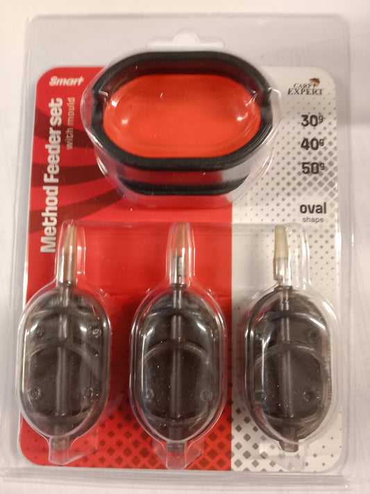 Carp Expert Method Feeder Set 30g,40g,50g