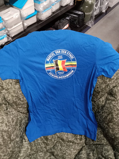 T Shirt MVDE Logo Gr XL   Blau   ABVERKAUF