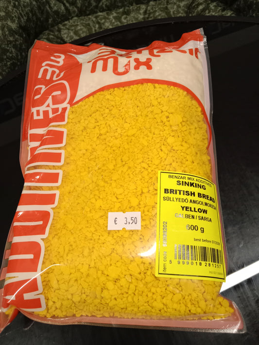 Energofish Benzar Mix British Sinking Bread 600g  gelb
