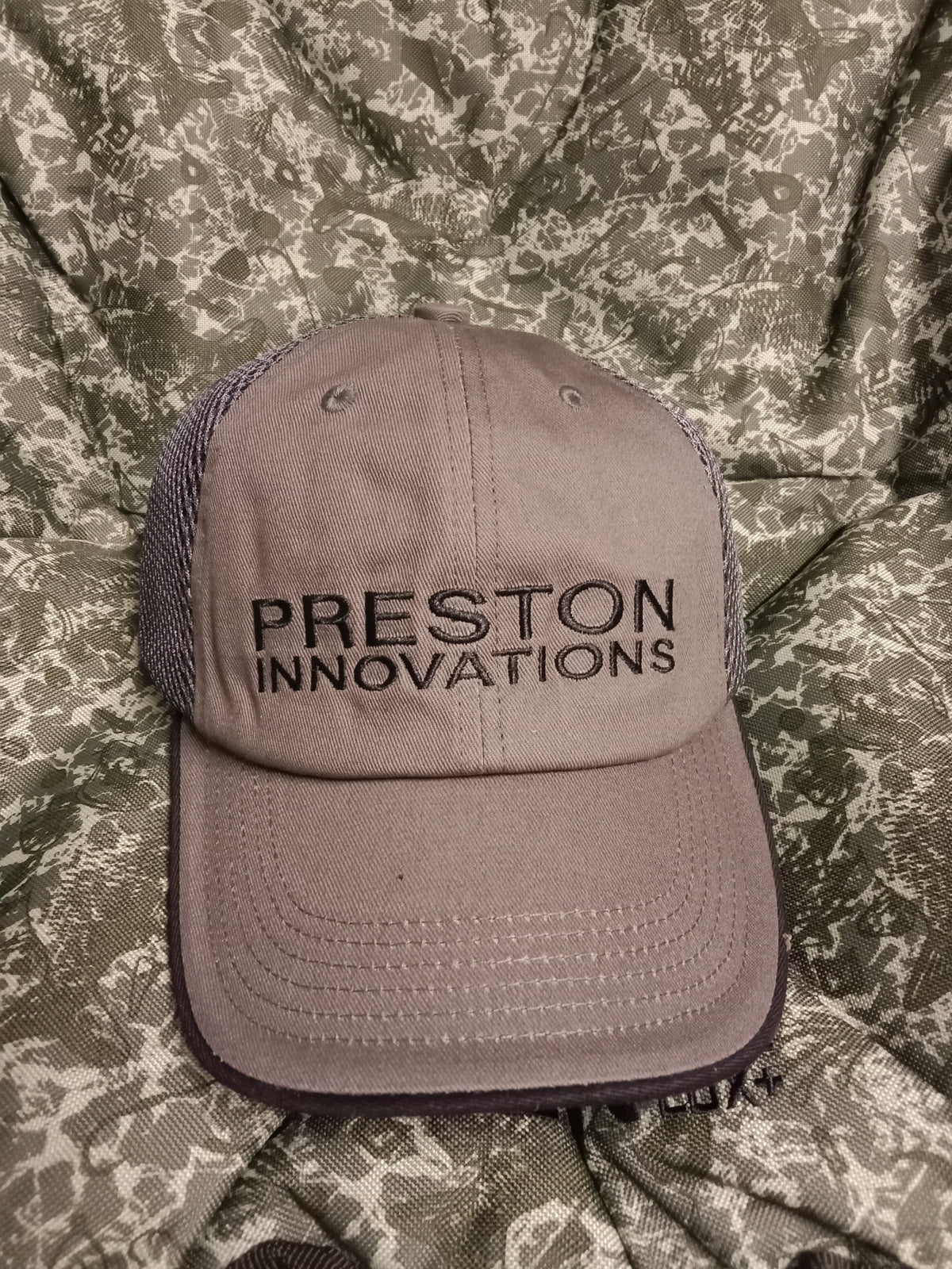 Baseball Cap Preston LOGO Grau  ABVERKAUF