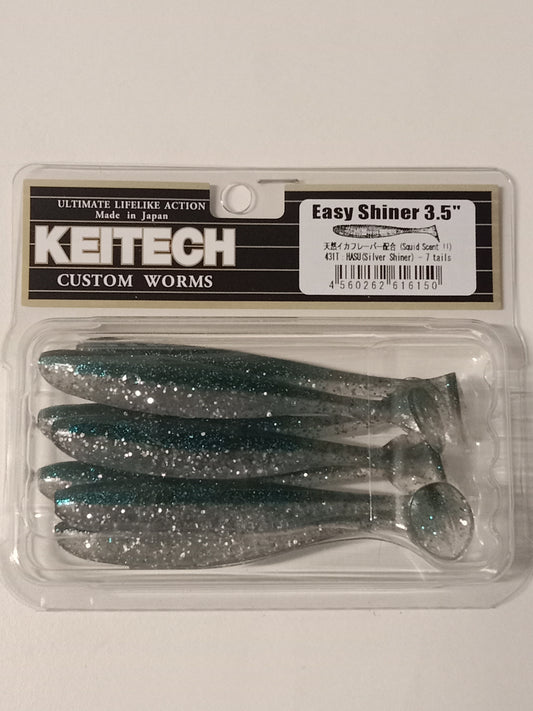 Keitech Easy Shiner 3,5 HASU Silver Shiner