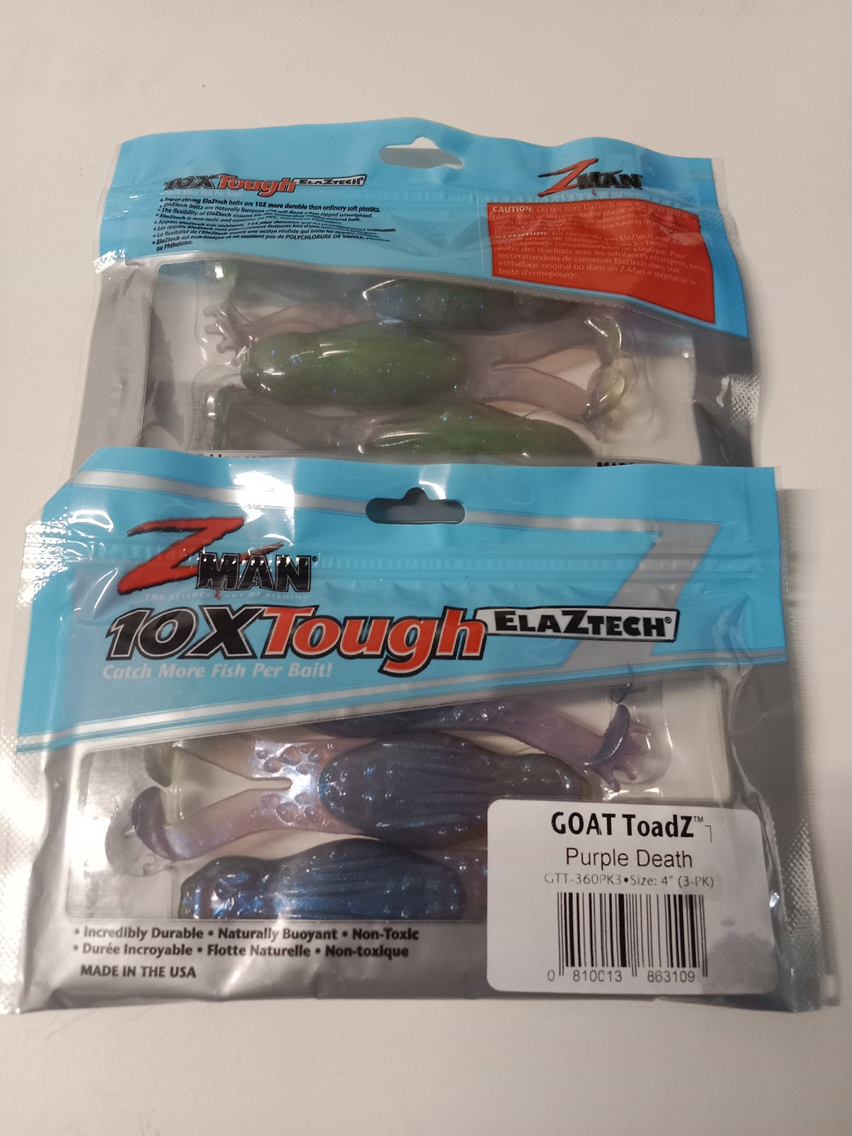 Z Men Goat ToadZ Size 4 Purple Death